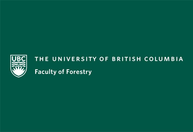 UBC Forestry logo on a green background